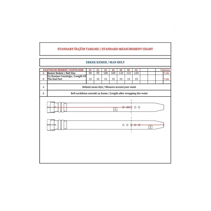 Defacto V0621 Siyah Erkek Dikdörtgen Toka Suni Deri Jean Kemeri