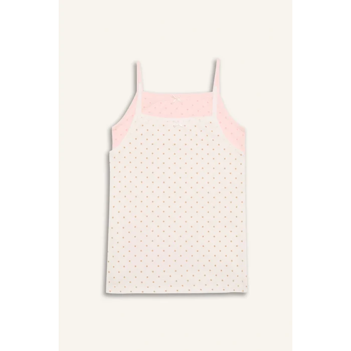 Defacto E7200 Pembe Kız Çocuk 2li Atlet