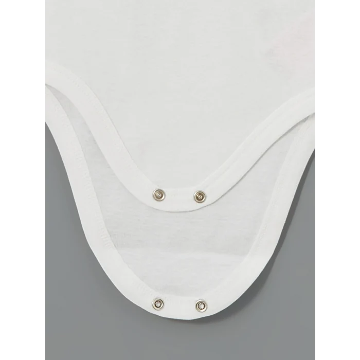 LCW baby Ekru Organik Kumaş Kız Bebek Çıtçıtlı Bodysuit 3lü