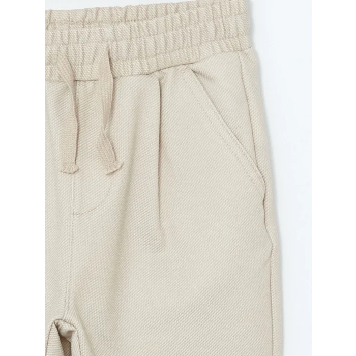 LCW Kids Bej Beli Lastikli Erkek Çocuk Pantolon