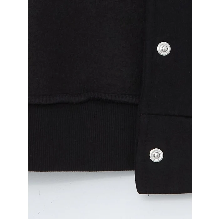 LCW Kids Siyah Uzun Kollu Kız Çocuk Kolej Ceket