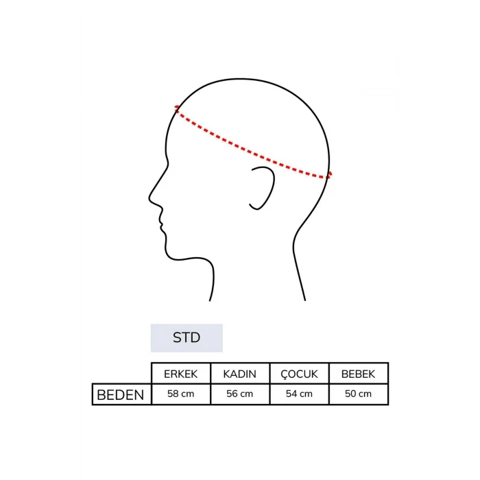 Defacto B7994 Yeşil Erkek Etiket Baskılı Jean Beyzbol Basketbol Şapkası