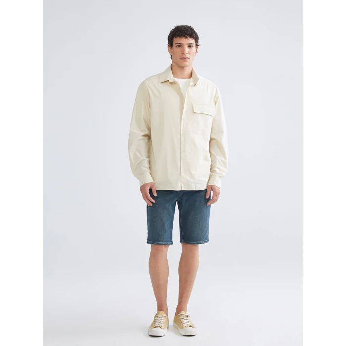 LCW Jeans Indigo Slim Fit Erkek Jean Şort