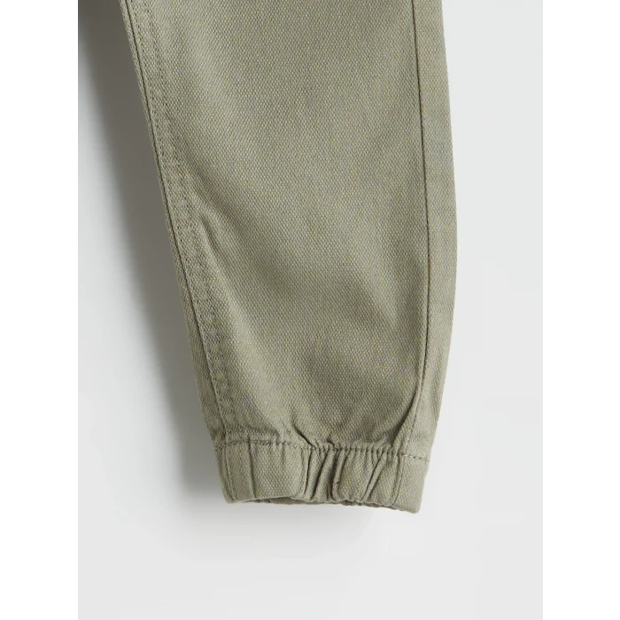 LCW Kids Yeşil Beli Lastikli Erkek Çocuk Jogger Pantolon