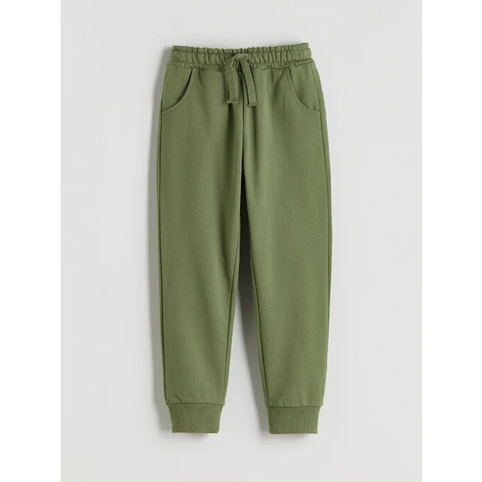 LCW Kids Sari Bisiklet Yaka Baskılı Erkek Bebek Sweatshirt ve Eşofman Alt 2li