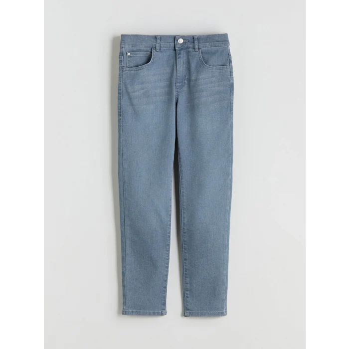 LCW Kids Gri Slim Fit Erkek Çocuk Pantolon