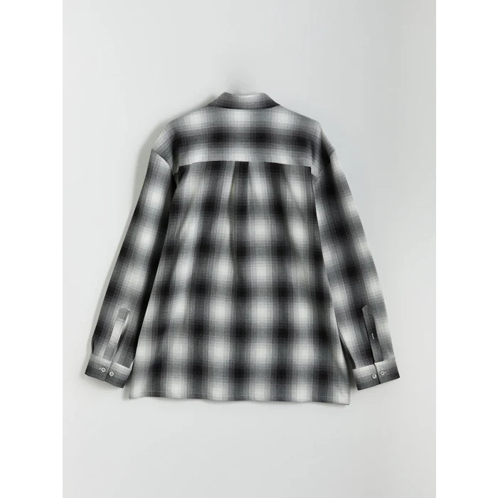 LCW Vision Siyah Regular Fit Ekose Erkek Gömlek