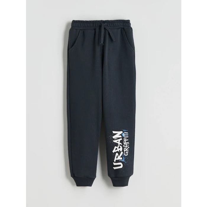 LCW Kids Antrasit Erkek Çocuk Sweatshirt ve Jogger Eşofman Alt 2li