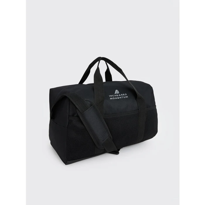 LCW ACCESSORIES Siyah Baskılı Erkek Spor Çantası