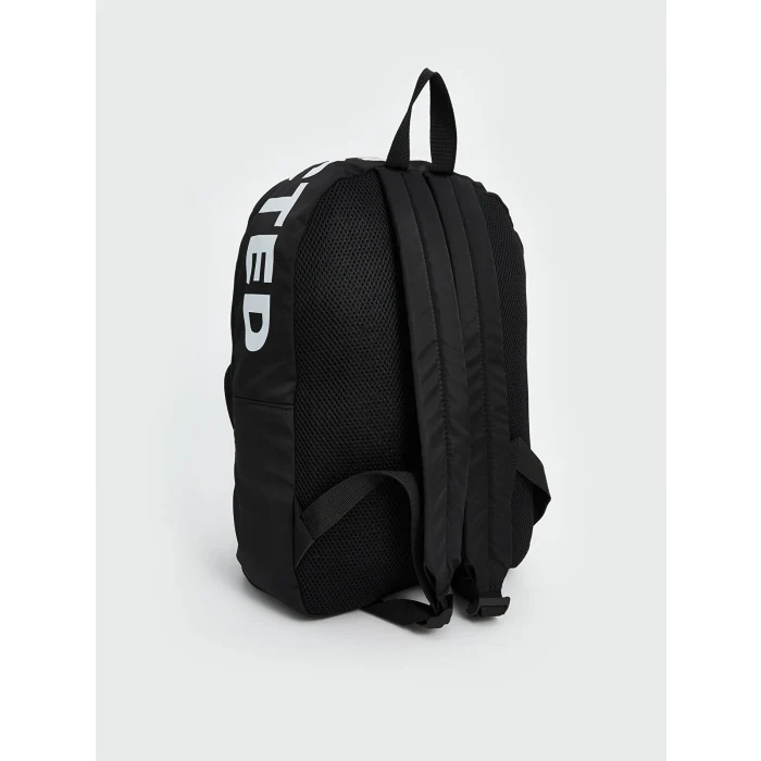 LCW ACCESSORIES Siyah Baskılı Erkek Sırt Çantası