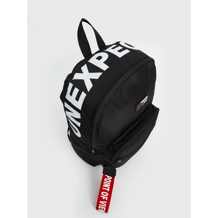 LCW ACCESSORIES Siyah Baskılı Erkek Sırt Çantası