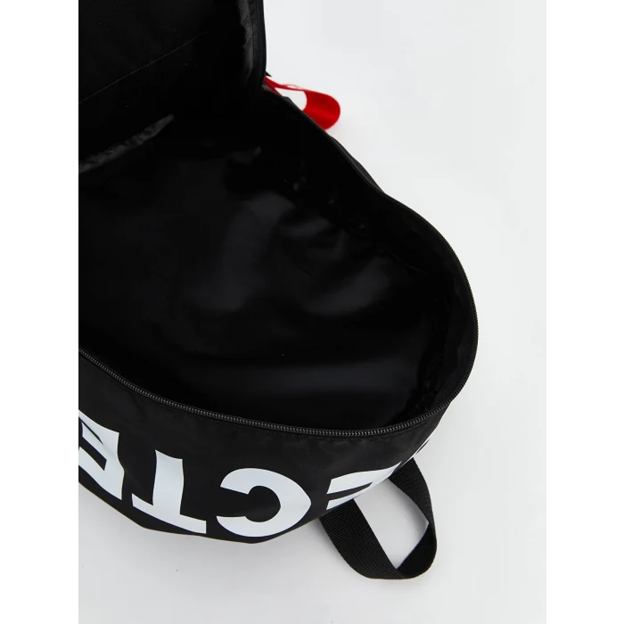 LCW ACCESSORIES Siyah Baskılı Erkek Sırt Çantası