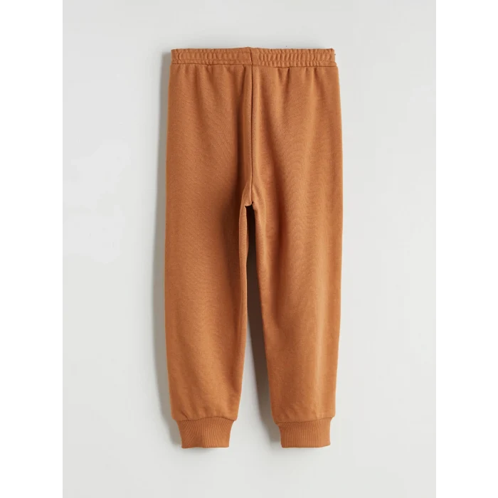 LCW Kids Beyaz Bisiklet Yaka Baskılı Erkek Çocuk Sweatshirt ve Eşofman Alt 2li