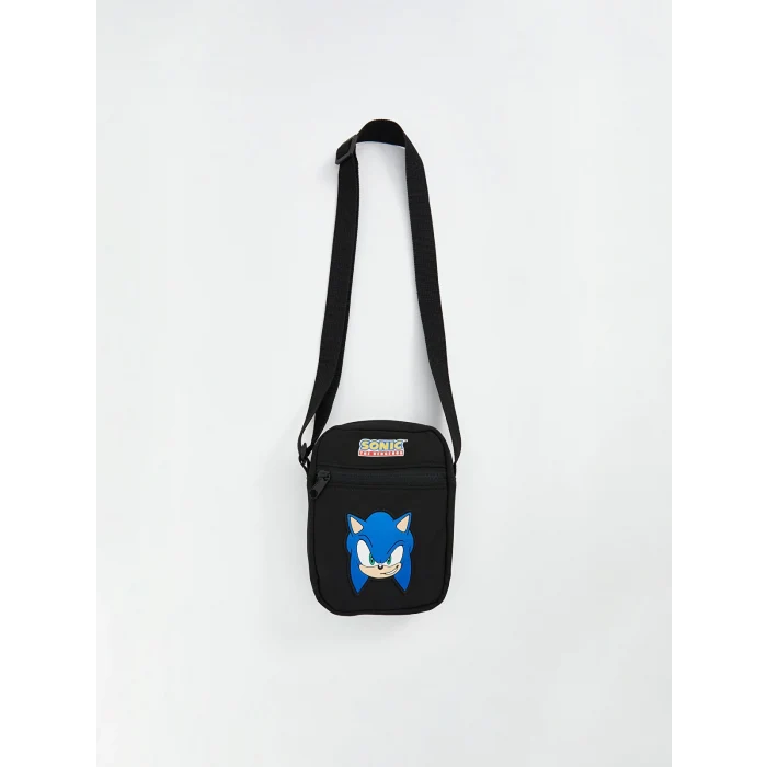 LCW ACCESSORIES Siyah  Baskılı Erkek Çocuk Çapraz Çanta