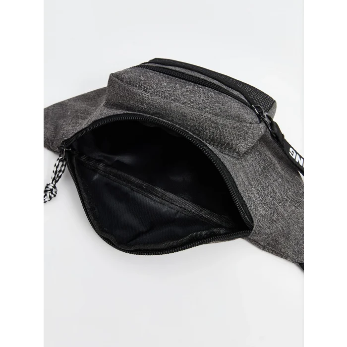 LCW ACCESSORIES Gri Çok Bölmeli Erkek Çocuk Bel Çantası