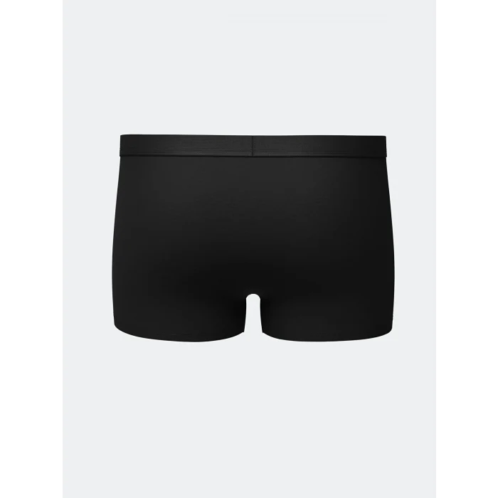 LC WAIKIKI Siyah Standart Kalıp Pamuklu Esnek Erkek Boxer 3lü