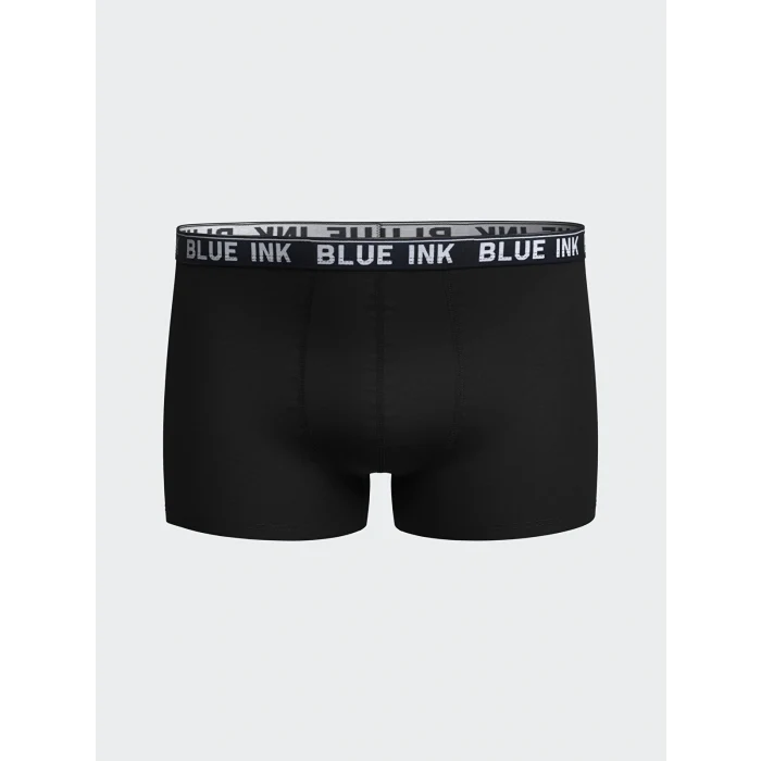 LC WAIKIKI Siyah Standart Kalıp Pamuklu Esnek Erkek Boxer 3lü
