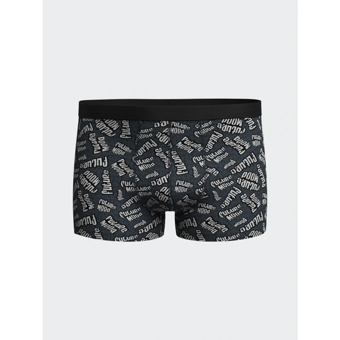 LC WAIKIKI Siyah Standart Kalıp Pamuklu Esnek Erkek Boxer 3lü