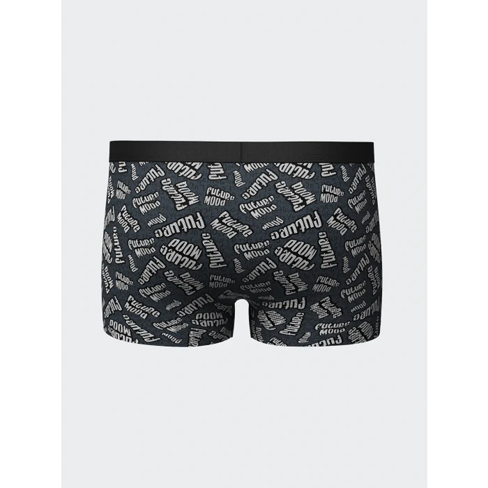 LC WAIKIKI Siyah Standart Kalıp Pamuklu Esnek Erkek Boxer 3lü