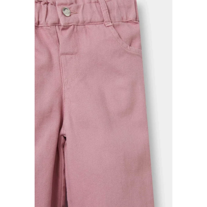 Defacto F9805 Pembe Kız Bebek Gabardin Pantolon
