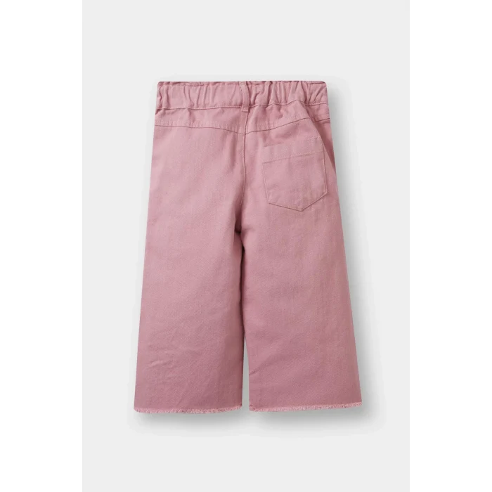 Defacto F9805 Pembe Kız Bebek Gabardin Pantolon