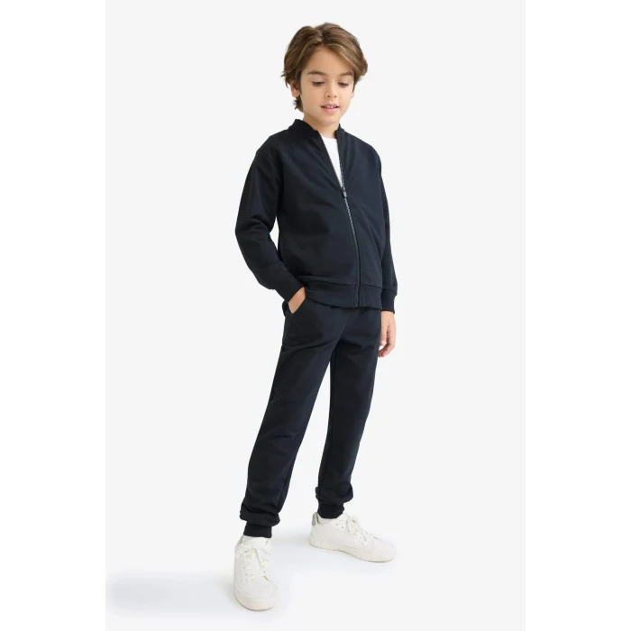 Defacto E7338A8BK27 Siyah Erkek Çocuk Beli Lastikli Jogger Eşofman Altı