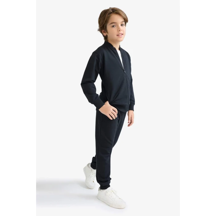 Defacto E7338A8BK27 Siyah Erkek Çocuk Beli Lastikli Jogger Eşofman Altı