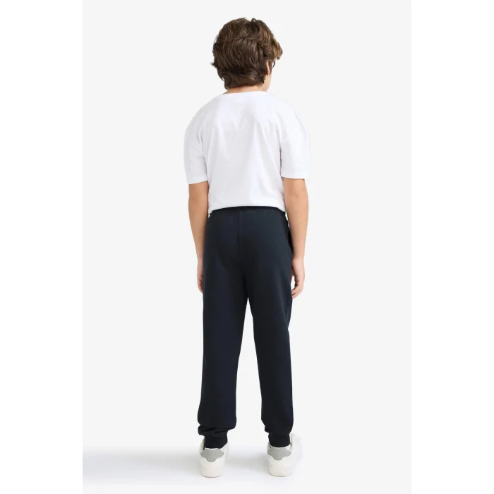 Defacto E7338A8BK27 Siyah Erkek Çocuk Beli Lastikli Jogger Eşofman Altı