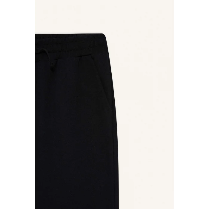 Defacto E7338A8BK27 Siyah Erkek Çocuk Beli Lastikli Jogger Eşofman Altı