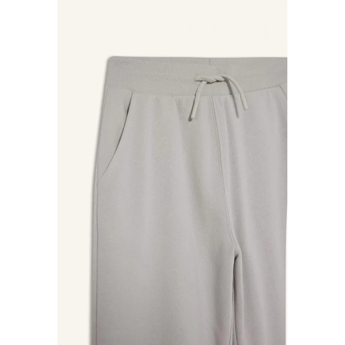 Defacto K8852A6GR94 Gri Erkek Çocuk Beli Lastikli Jogger Eşofman Altı
