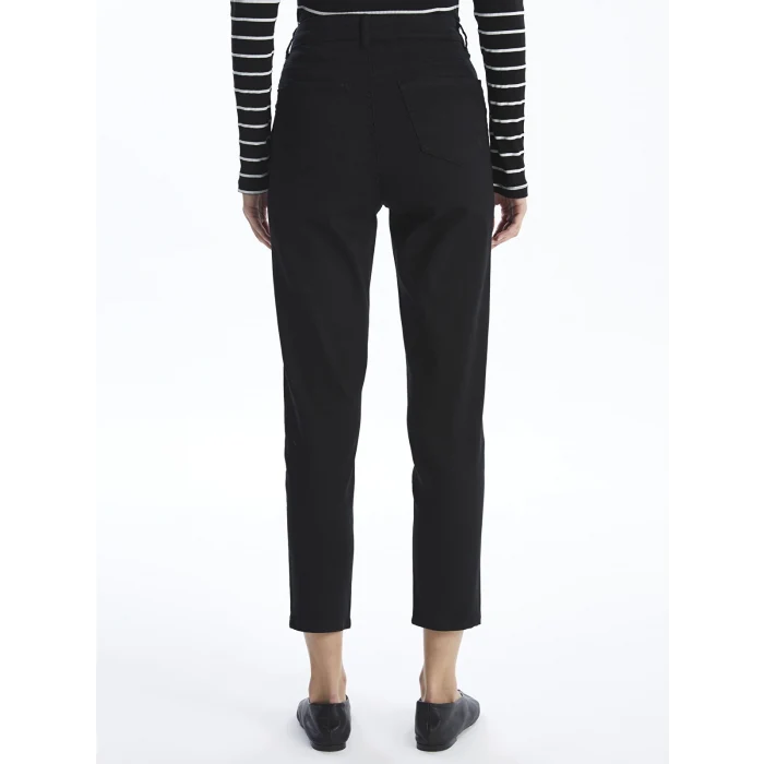 LCWAIKIKI Classic Siyah Slim Fit Kadın Jean Pantolon