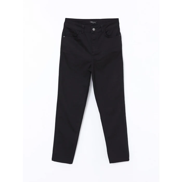 LCWAIKIKI Classic Siyah Slim Fit Kadın Jean Pantolon