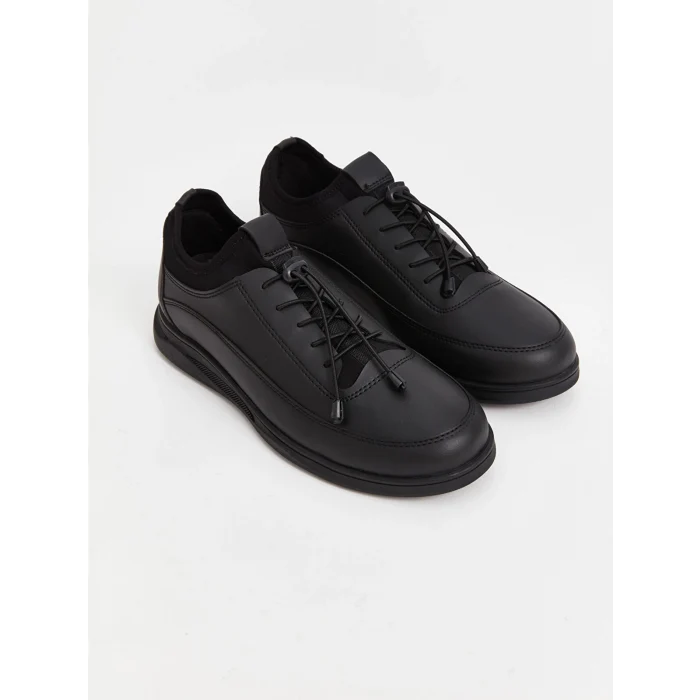 LCW STEPS Siyah Bağcıklı Erkek Klasik Ayakkabı