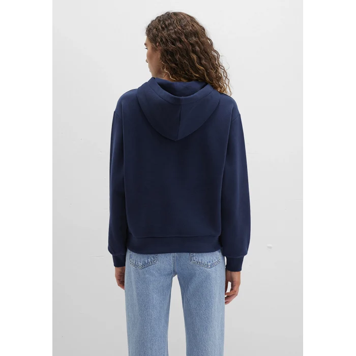 Mavi 1S10420-82318 Mavi Logo Baskılı Kapüşonlu Lacivert Sweatshirt