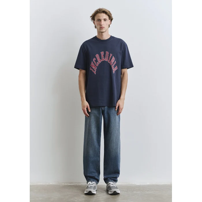 Mavi 0612882-89353 Baskılı Lacivert Tişört