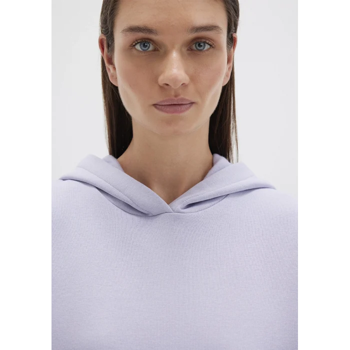 Mavi 167299-70531 Kapüşonlu Lila Basic Sweatshirt