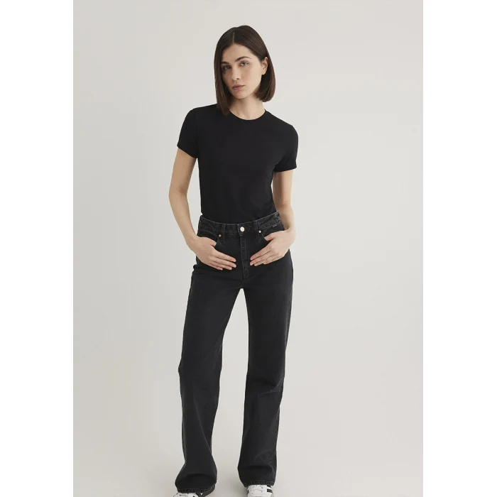 Mavi 162767-900 Stretch Siyah Basic Tişört