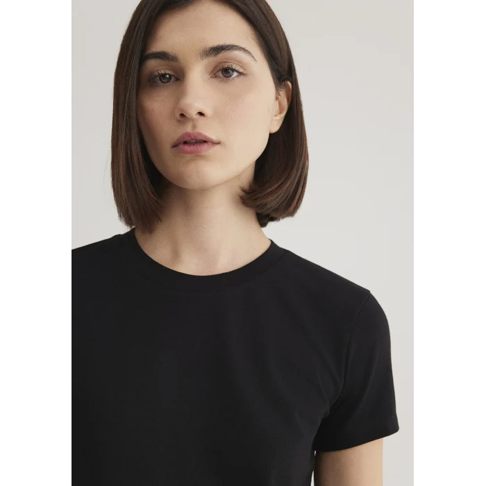 Mavi 162767-900 Stretch Siyah Basic Tişört