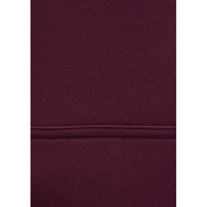 Mavi 1600361-90705 Mavi Logo Baskılı Kapüşonlu Bordo Sweatshirt