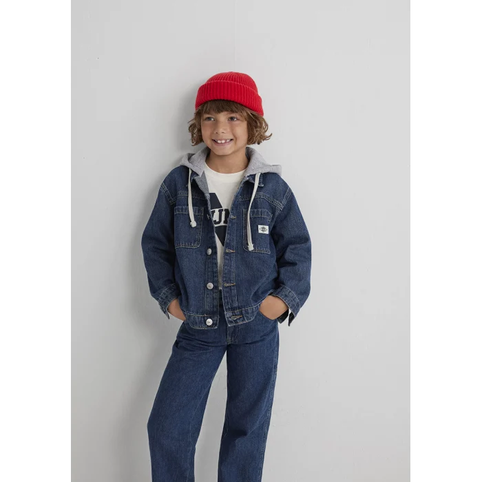 Mavi 6111402-91062 Kai Street Mv91 Koyu Mavi Jean Ceket