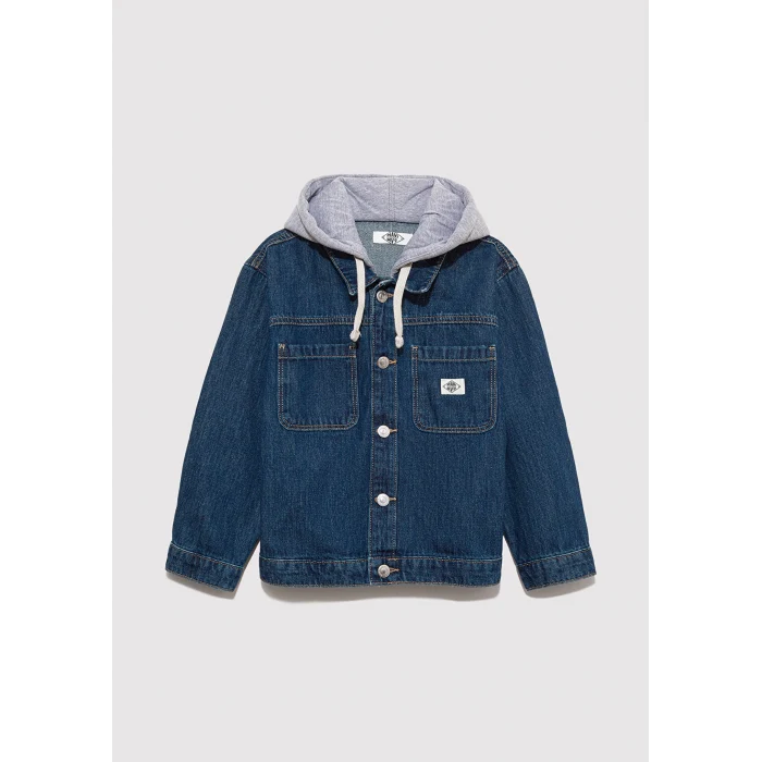 Mavi 6111402-91062 Kai Street Mv91 Koyu Mavi Jean Ceket