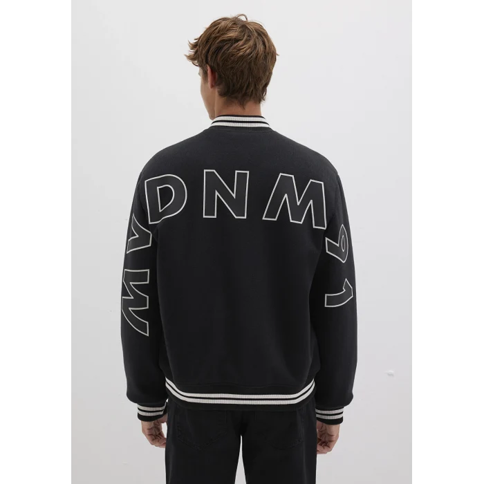 Mavi 0110214-71379 MV DNM Baskılı Bomber Ceket