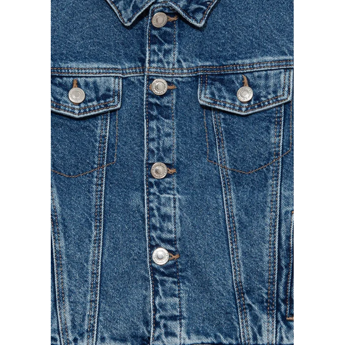 Mavi 6110001-86708 Ken 90lar Koyu Mavi Jean Ceket