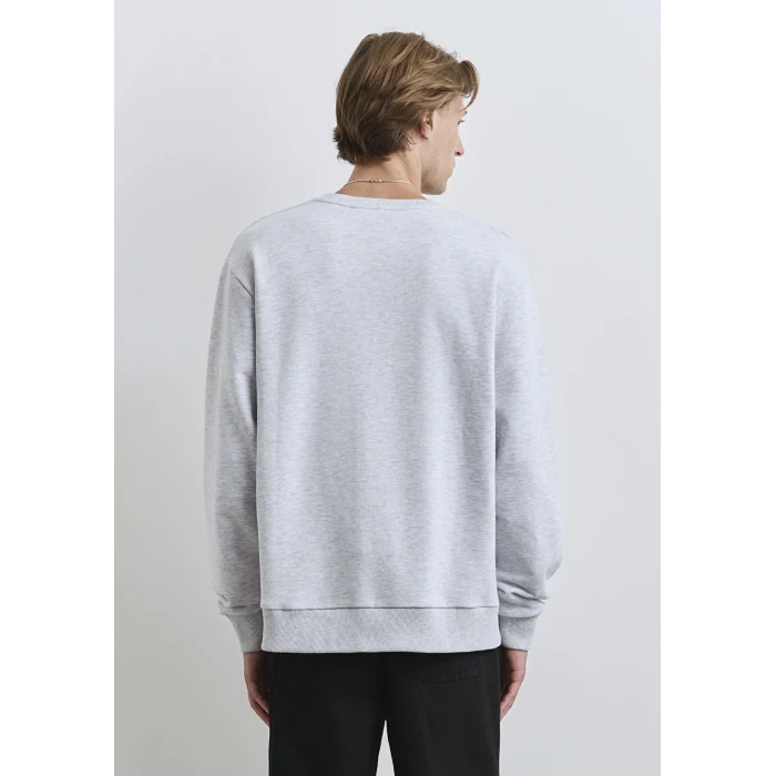 Mavi 0S10389-82498 Mavi Logo Baskılı Gri Sweatshirt