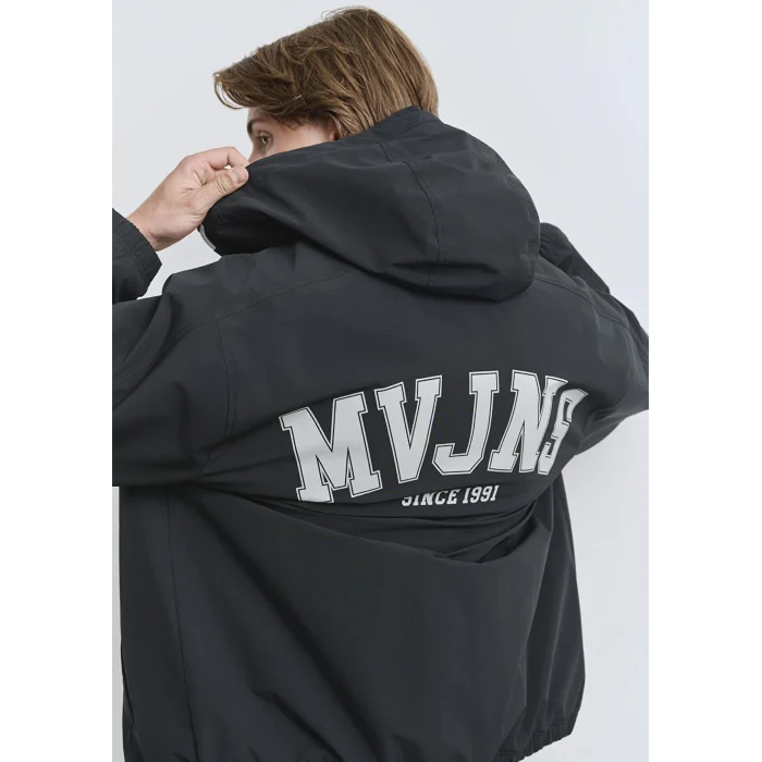 Mavi 0110622-71379 MVJNS Baskılı Kapüşonlu Mont