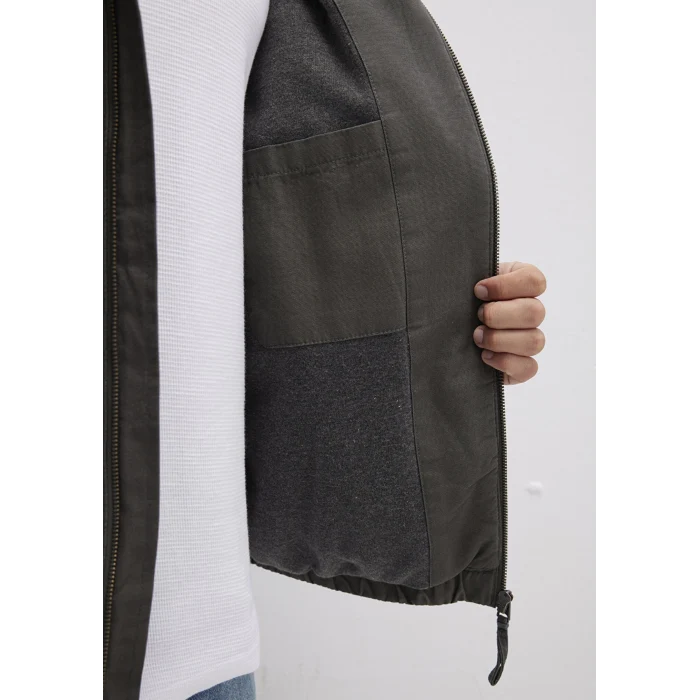 Mavi 0110398-86764 Kapüşonlu Gri Ceket