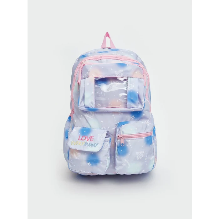 LCW ACCESSORIES Lila Çok Bölmeli Kız Çocuk Sırt Çantası