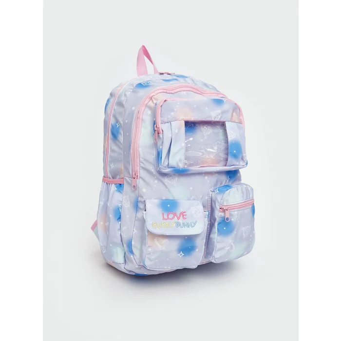 LCW ACCESSORIES Lila Çok Bölmeli Kız Çocuk Sırt Çantası