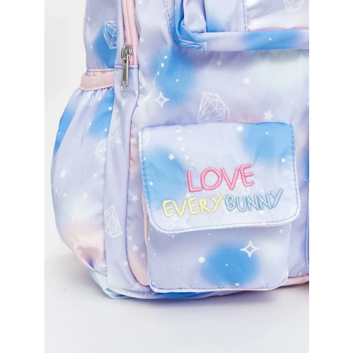 LCW ACCESSORIES Lila Çok Bölmeli Kız Çocuk Sırt Çantası