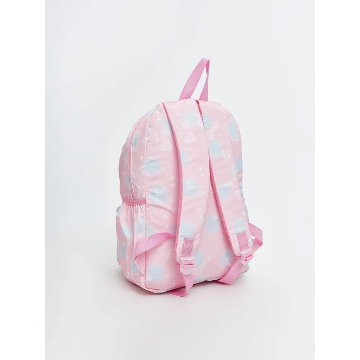 LCW ACCESSORIES Pembe Çok Bölmeli Kız Çocuk Sırt Çantası